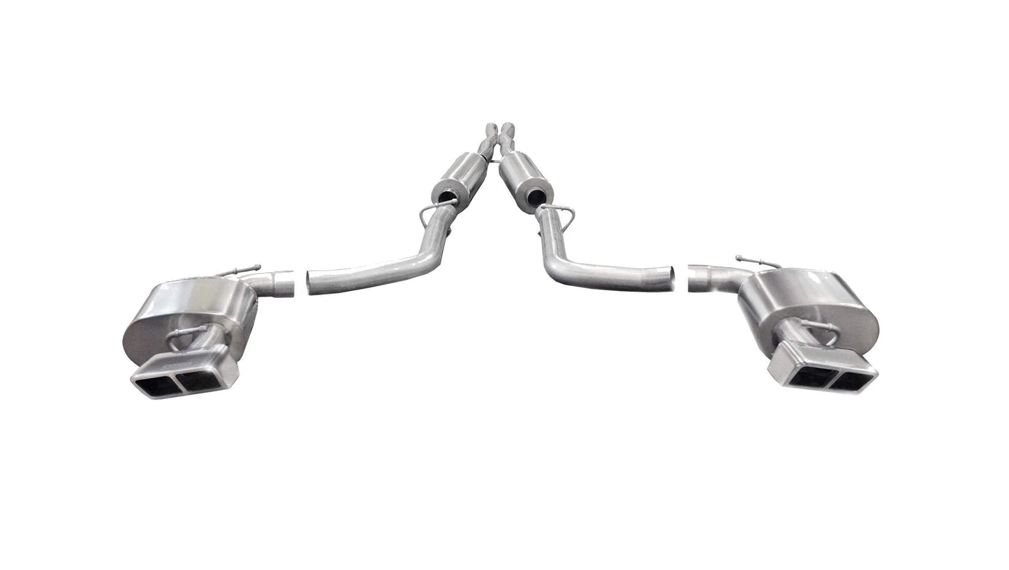Corsa Xtreme Cat-Back Exhaust, Polished Tips, Manual 2011-2014 Challenger 392/6.4L