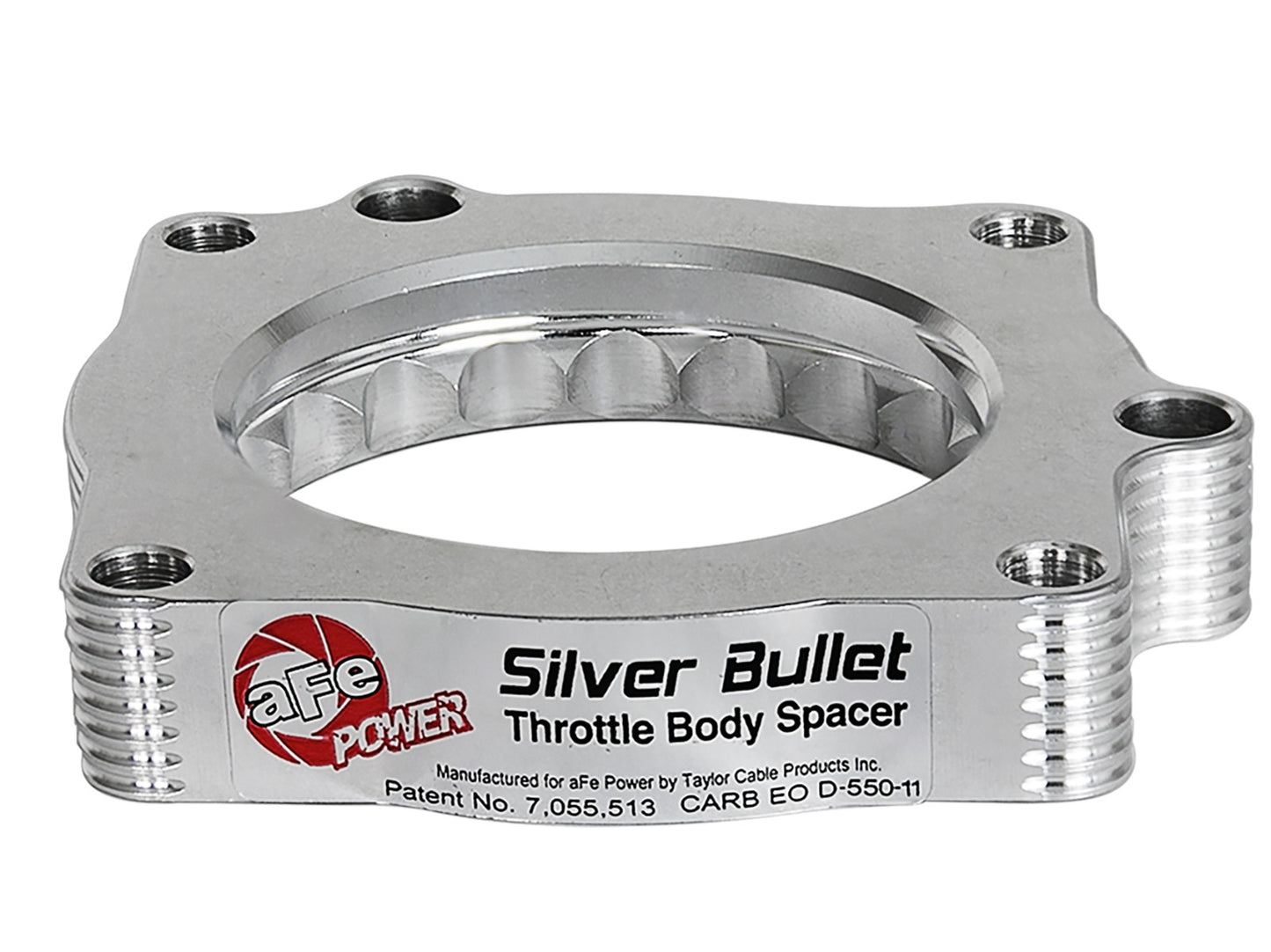 aFe Silver Bullet Throttle Body Spacer 2008-2023 Challenger/Charger 5.7L/392/6.4L