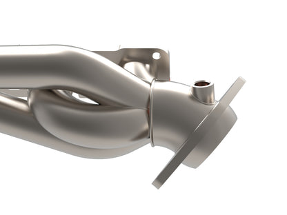 aFe Twisted Steel Short Tube Header, Titanium Ceramic 2021-2023 TRX