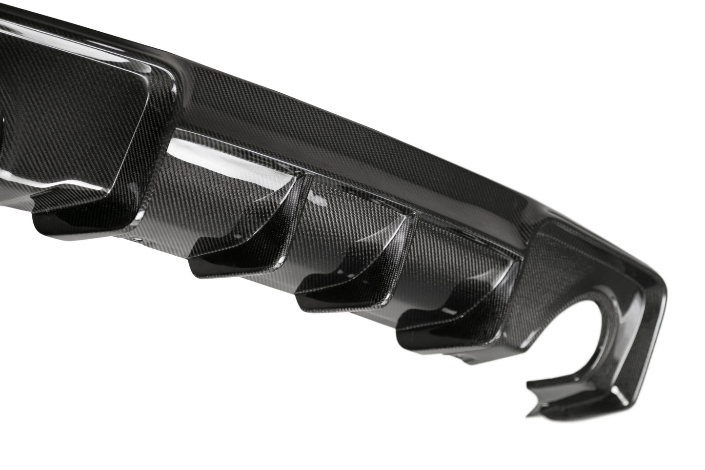AC Carbon Fiber Rear Diffuser 2020-2023 Charger Widebody