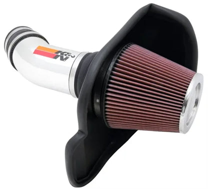 K&N Typhoon Polished Cold Air Intake 2011-2023 Challenger/Charger 392