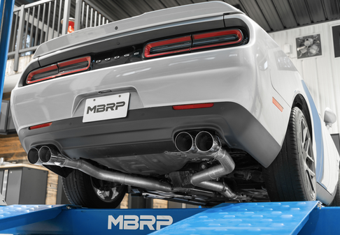 MBRP 3" Armor Lite Street Cat-Back Exhaust, Stainless Tips 2015-2016 Challenger 5.7L