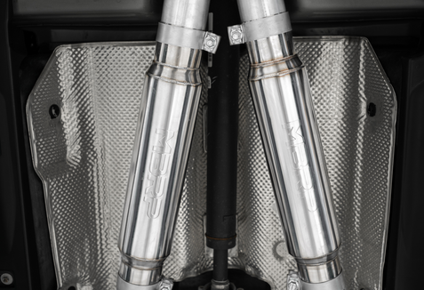 MBRP 3" Armor Pro Street Cat-Back Exhaust, Carbon Tips 2015-2023 Challenger 5.7L/6.2L/392/6.4L