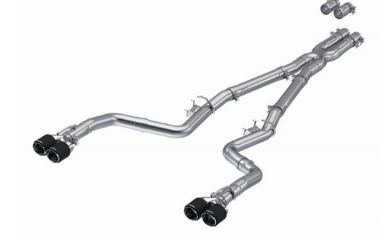 MBRP 3" Armor Pro Race Cat-Back Exhaust, Carbon Tips 2015-2023 Challenger 5.7L/6.2L/392/6.4L