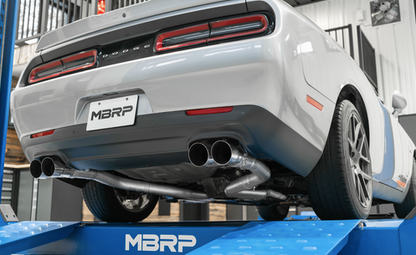 MBRP 3" Armor Lite Race Cat-Back Exhaust, Stainless Tips 2015-2016 Challenger 5.7L