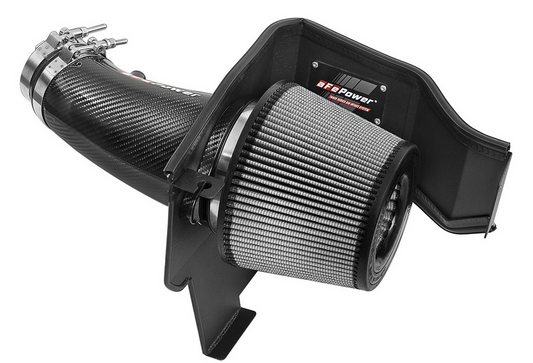 aFe Track Carbon Cold Air Intake, Pro Dry S Filter 2011-2023 Challenger/Charger 392/6.4L