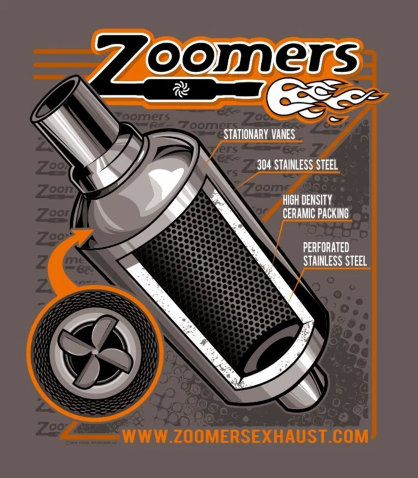 Zoomers Exhaust T-shirt