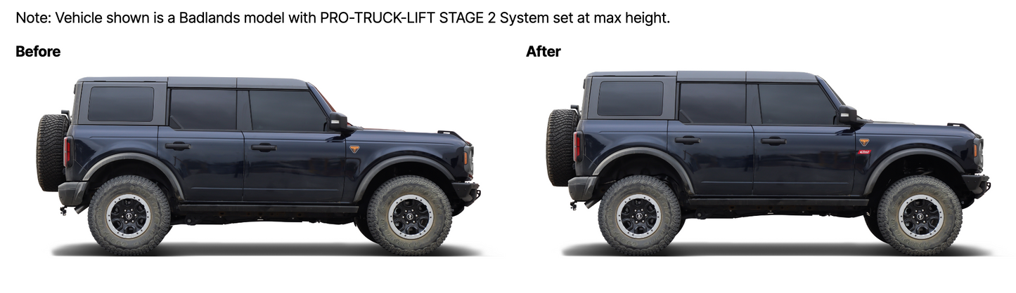 Eibach Pro-Truck Coil-Over Lift Kit 2021-2023 Bronco