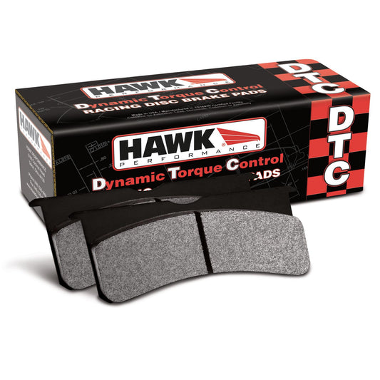 Hawk DTC-80 Track Pads 2005-2023 Challenger/Charger w/ 6-piston Front