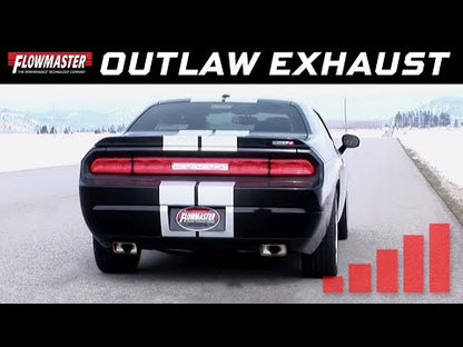Flowmaster Outlaw Cat-Back Exhaust 2008-2014 Challenger 6.1L/392/6.4L