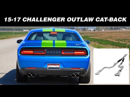 Flowmaster Outlaw Cat-Back Exhaust 2015-2023 Challenger 392/6.4L/6.2L