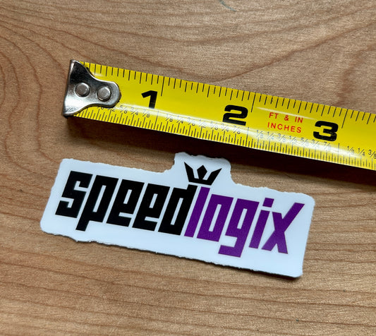 Speedlogix Logo Decal 3"x1"