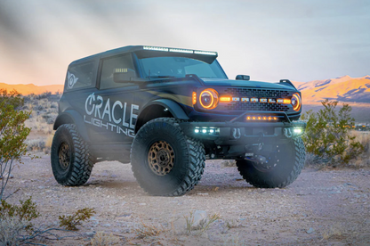 Oracle Triple LED Fog Light Kit for Steel Bumper 2021-2023 Bronco