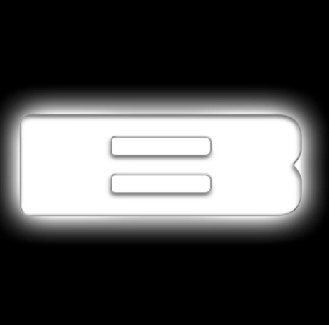 Oracle Illuminated White LED Letter Badges 2021-2023 Bronco