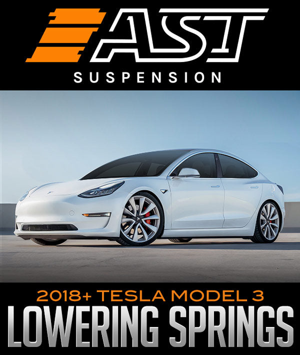 AST 25mm Lowering Springs Tesla Model 3 Long Range AWD