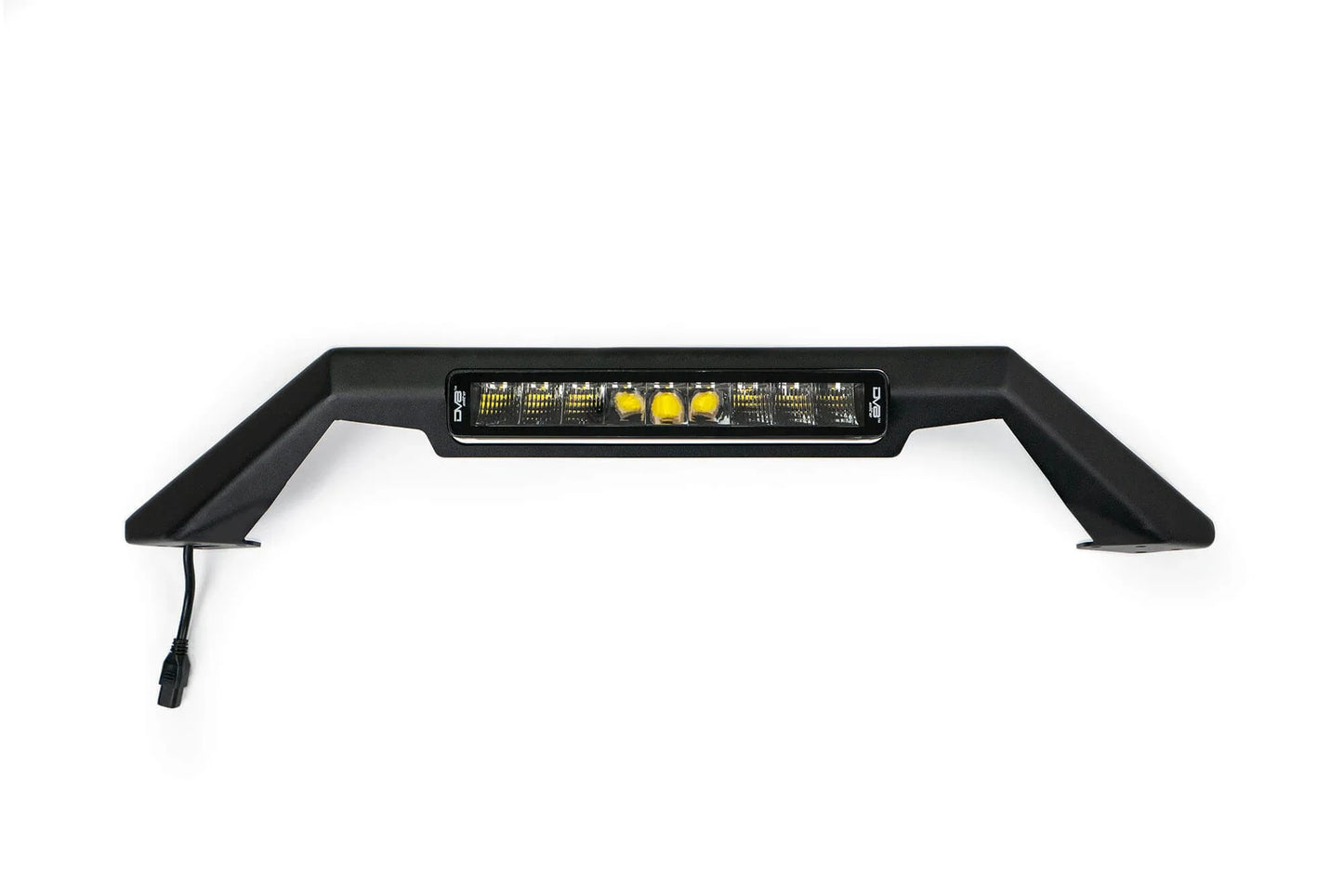 DV8 Offroad Bull Bar w/ LED Light Bar Mount for MTO Front Bumper 2021-2023 Bronco